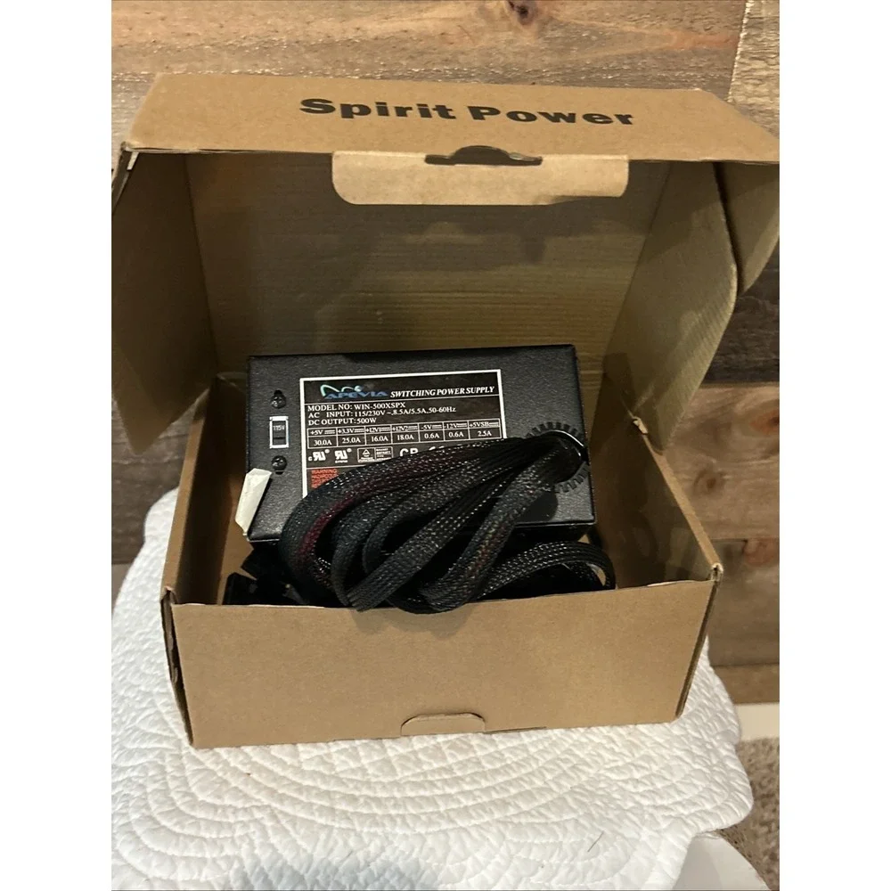 APEVIA WIN-500XSPX‎ 500W POWER SUPPLY W/box Working